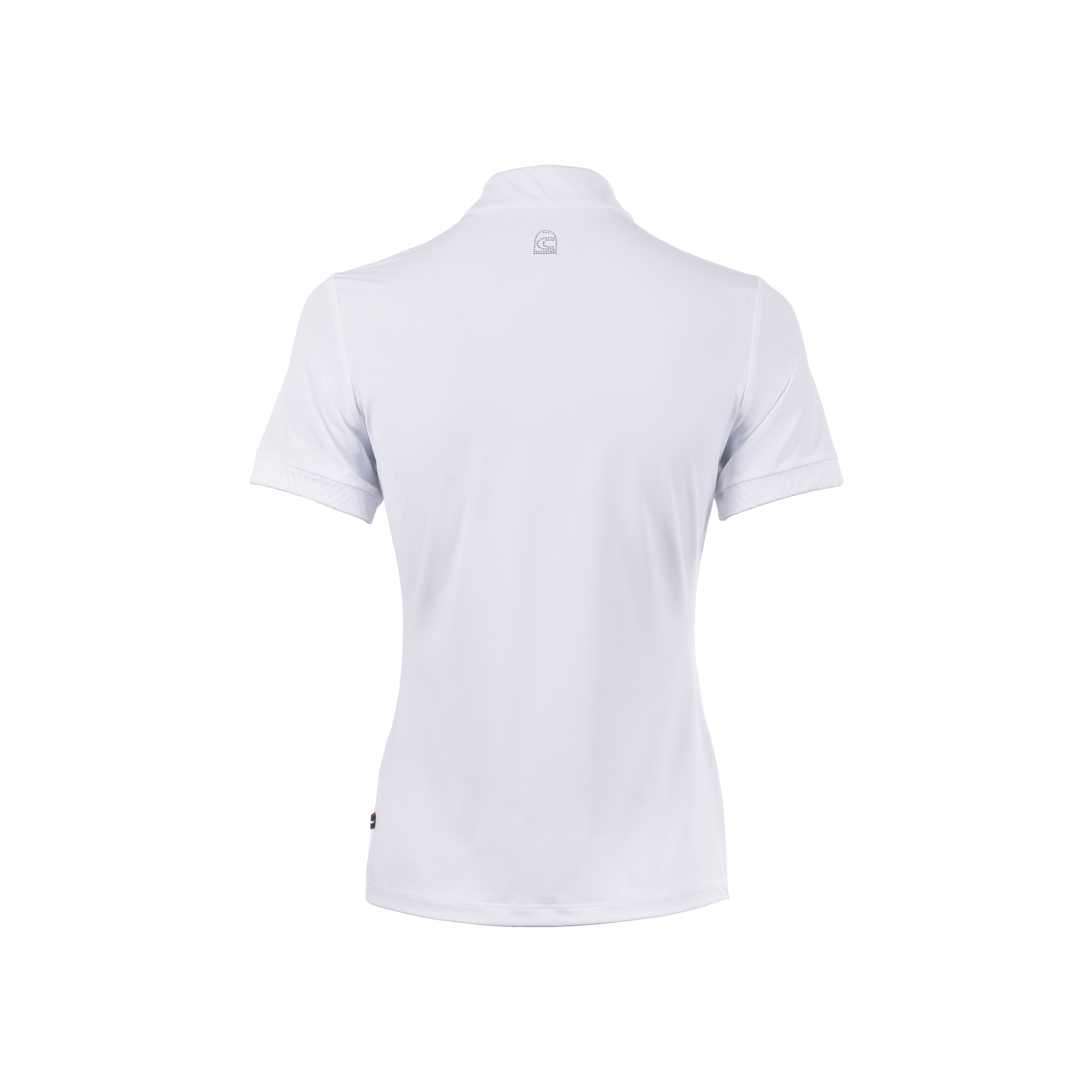 Cavallo Ladies Short Sleeve Competition Shirt, White