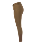 Cavallo CavalCARRIE Ladies Mid Rise Full Grip Breeches, Dark Caramel