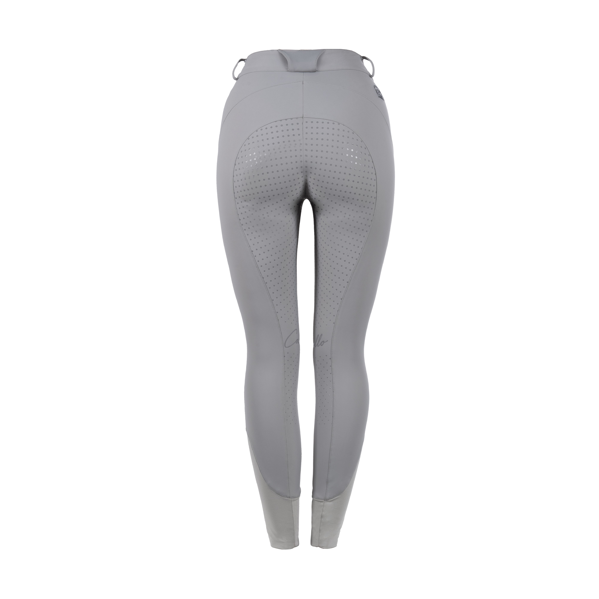 Cavallo CavalCLAIRE Ladies Full Grip High Rise Breeches, Silver