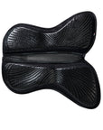 Acavallo 3D Spine Gel and Memory Foam CC Half Pad, Black