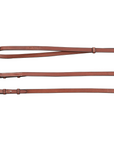 ADT Tack Plain Curb Reins 1/2", Brown