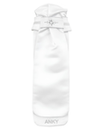 ANKY® Stock Tie Stone-DeLuxe, White/Silver