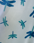 Amigo Bug Rug Plus, Dragonfly Print/Silver, Blue & Sage