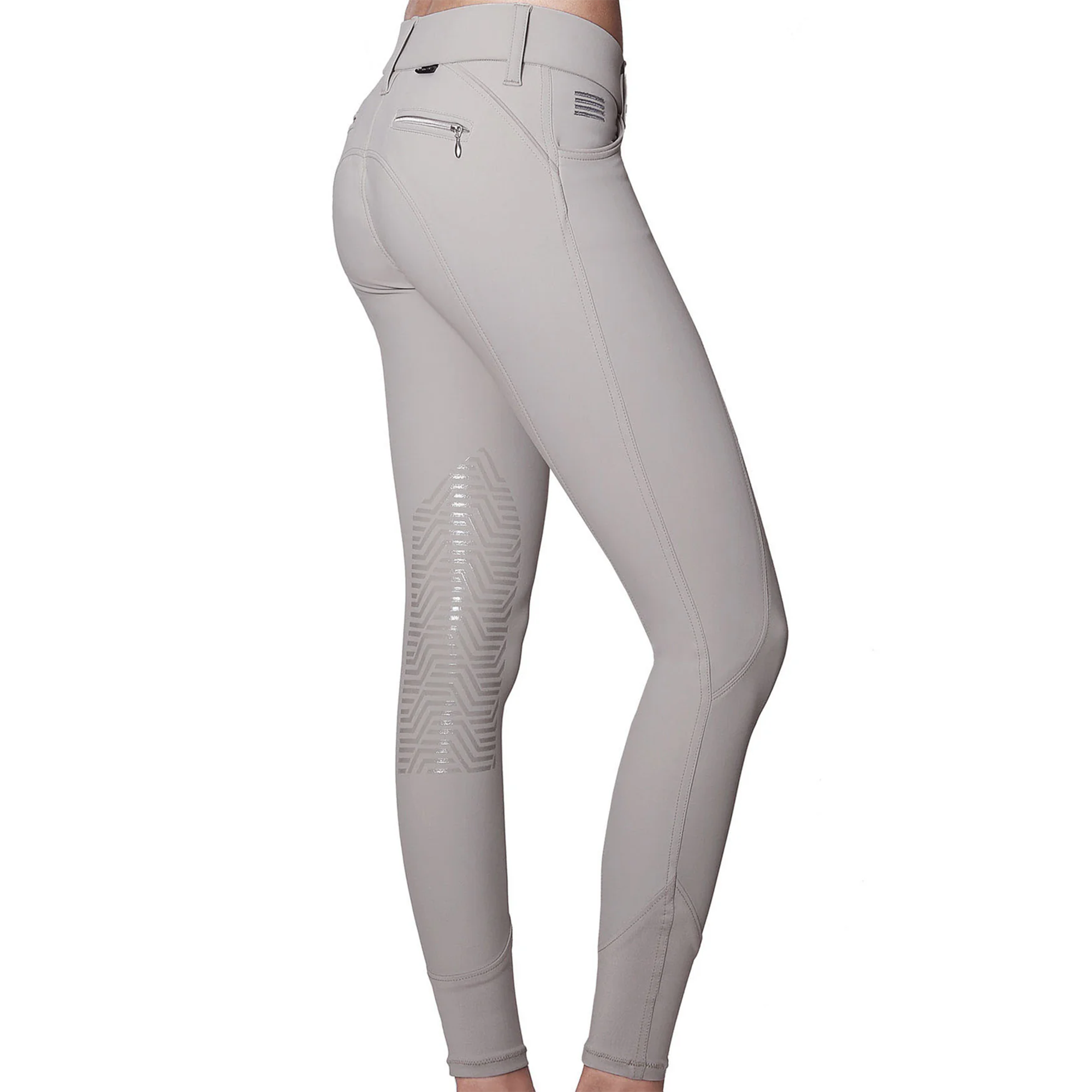 Ghodho Aubrie Pro Meryl Ladies Knee Patch Breeches, Beige
