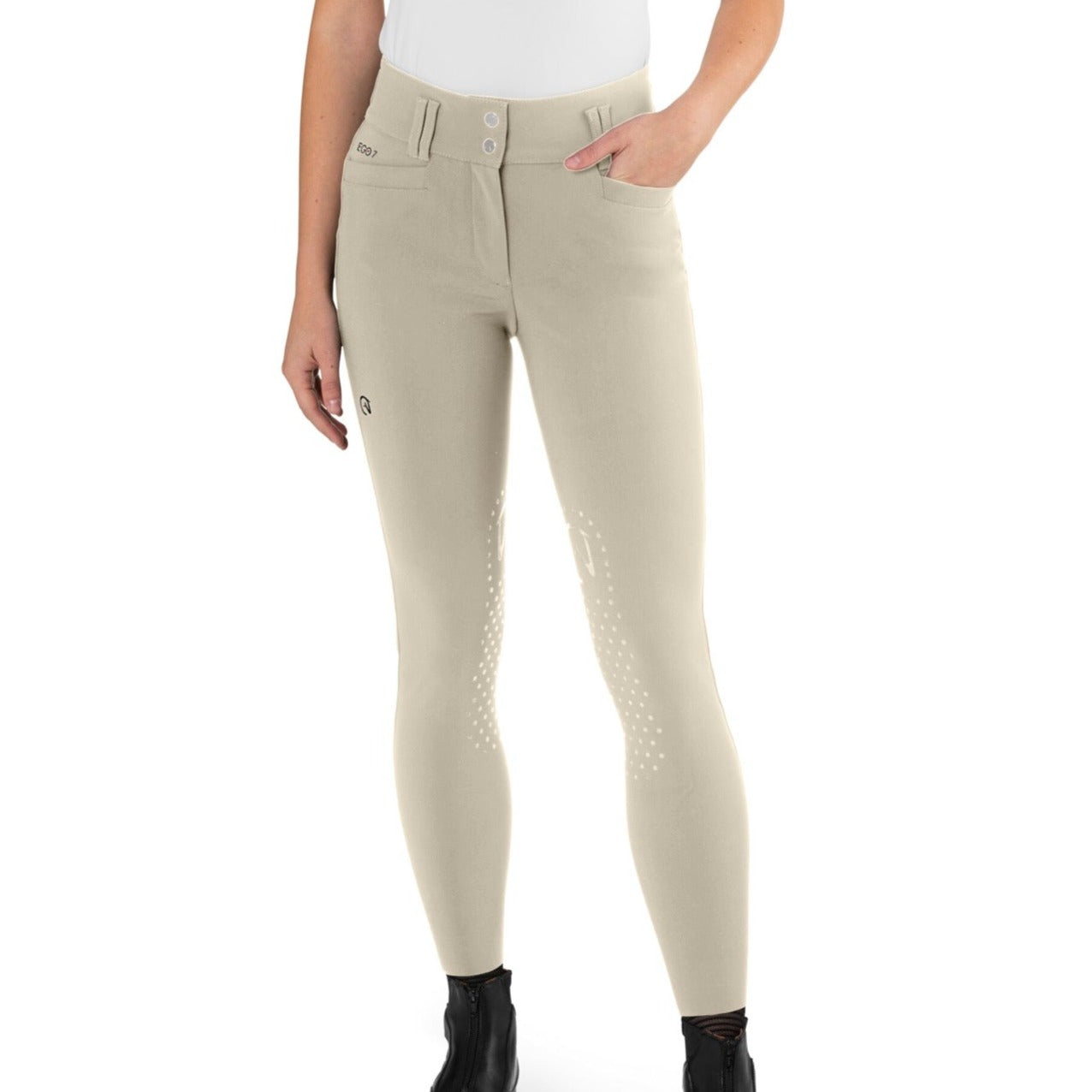 EGO7 Jumping EJ pantalon d'équitation femmes genoux grip Ice Grey – Horse Riders Classics EGO7 Jumping EJ pantalon d'équitation femmes genoux grip Ice Grey – Horse Riders Classics
