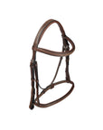 ADT Tack Imperial Bridle w/Raised Fancy Laced Reins, Brown