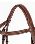 ADT Tack Imperial Bridle w/Raised Fancy Laced Reins, Brown