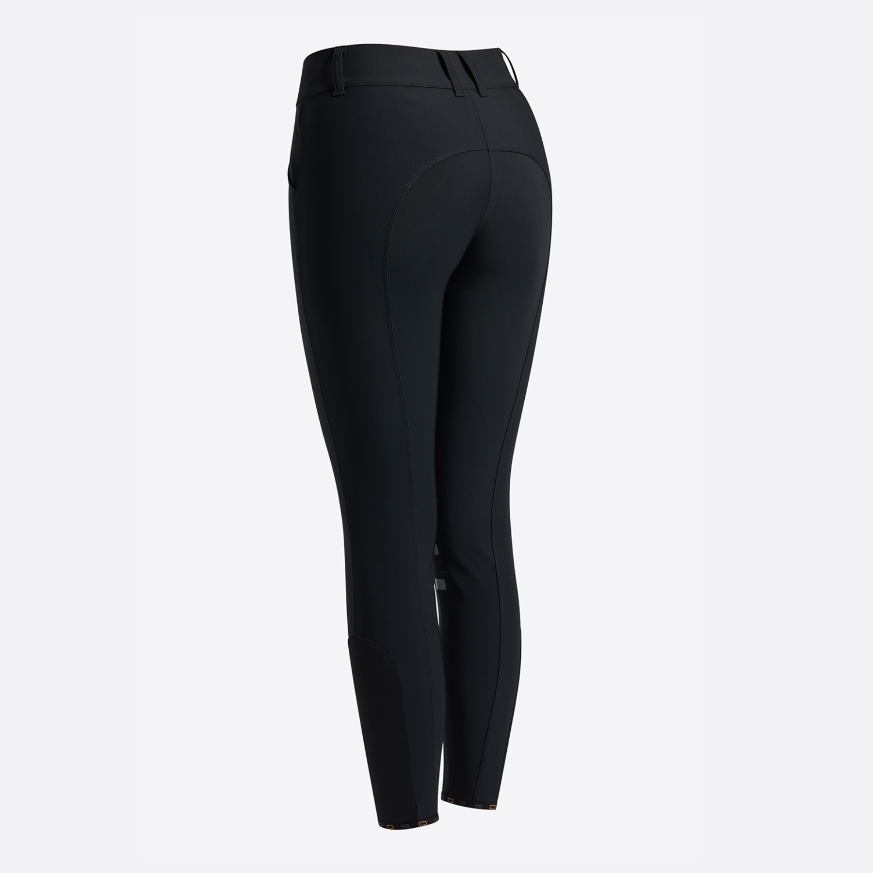 RG Ladies High Waist Knee Grip Breeches, Black
