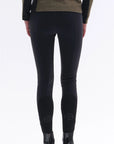 Trolle Athl High Waist Knee Grip Ladies Breeches, Black