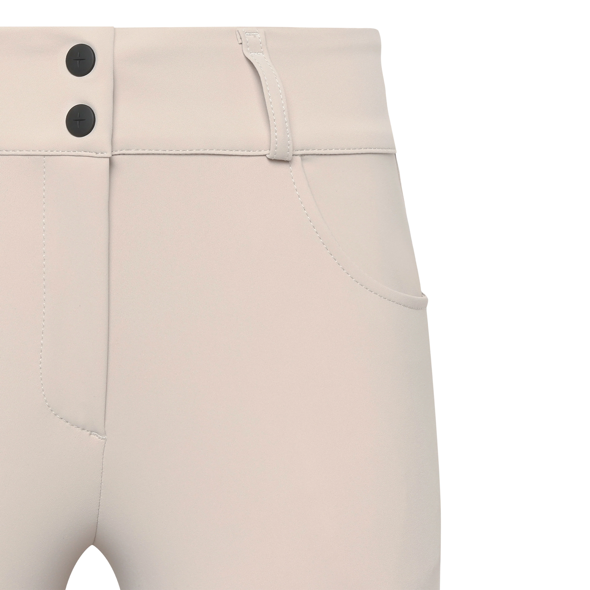Trolle Athl High Waist Knee Grip Ladies Breeches, Sand