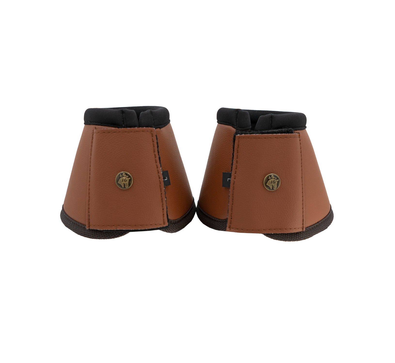 Sixteen Cypress Neoprene Bell Boots, Cognac