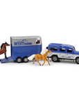 Breyer Die Cast Land Rover & Tag-a-Long Trailer
