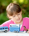 Breyer Die Cast Land Rover & Tag-a-Long Trailer