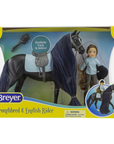 Breyer Horse and English Rider Set