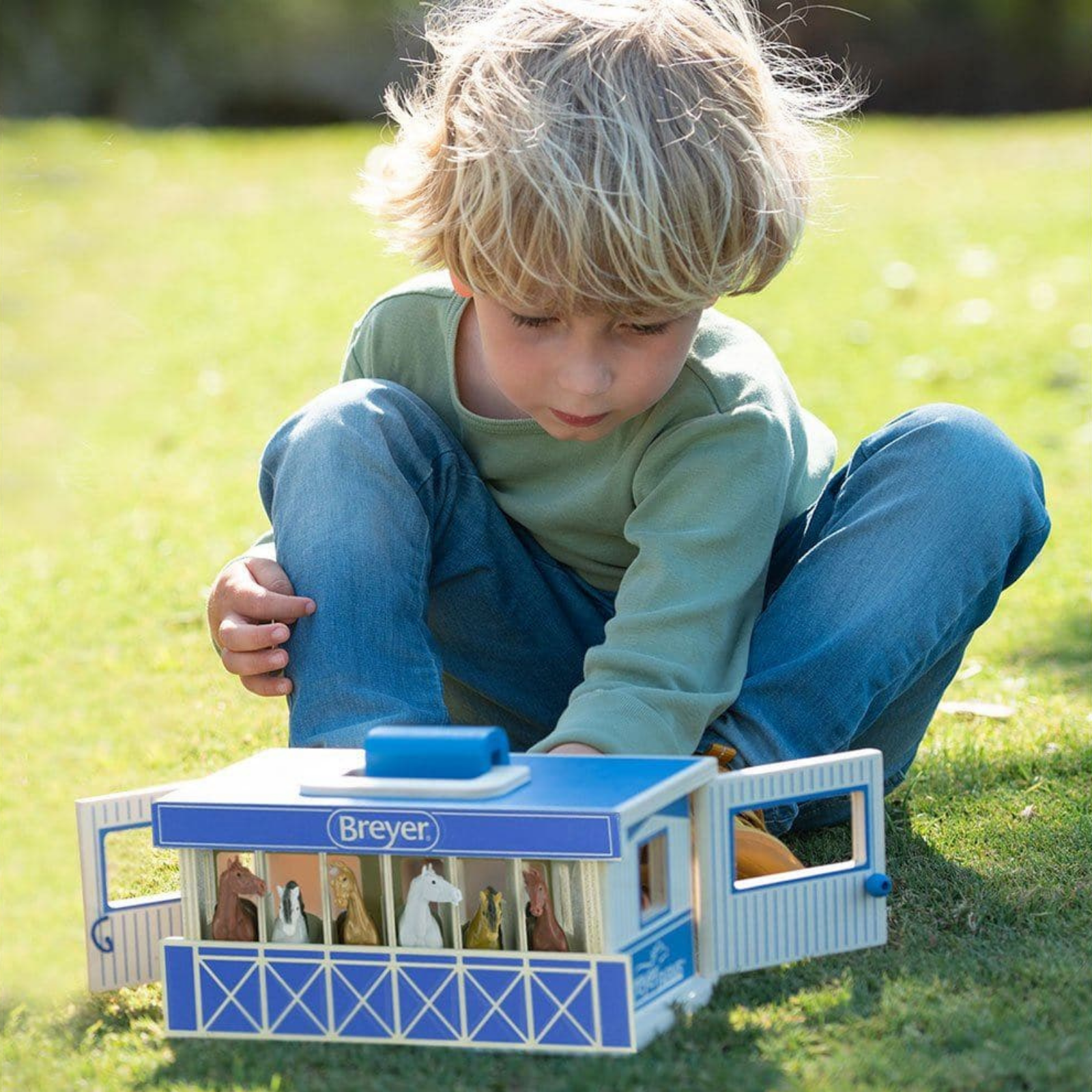Breyer Wooden Stable Playset