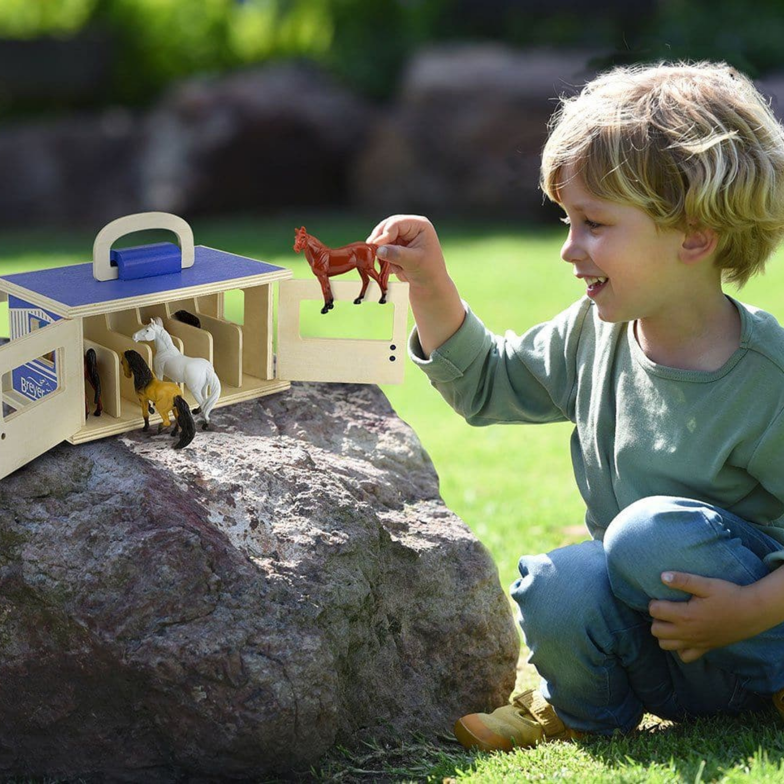 Breyer Wooden Stable Playset