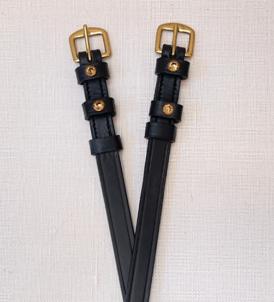 Halter Ego Brown with Light Smoked Topaz Spur Straps