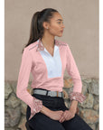 Chestnut Bay Sky Cool Liberty Ladies Show Shirt, Blush