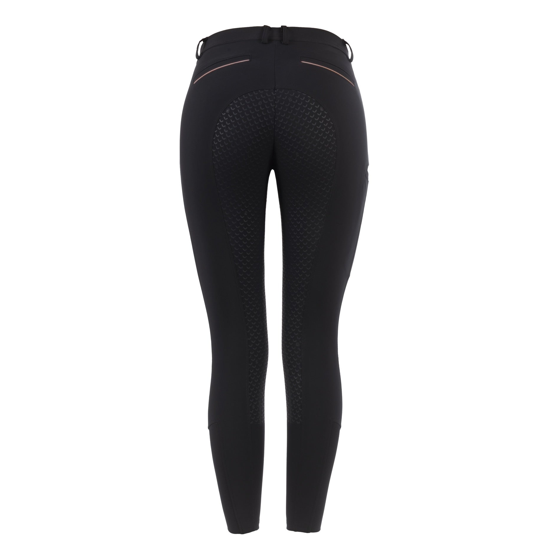 Cavallo Cheyenne Ladies Normal Rise Full Grip Breeches, Black