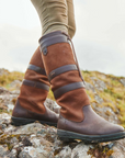 Dubarry Galway Ladies Waterproof Leather Country Boot in Walnut