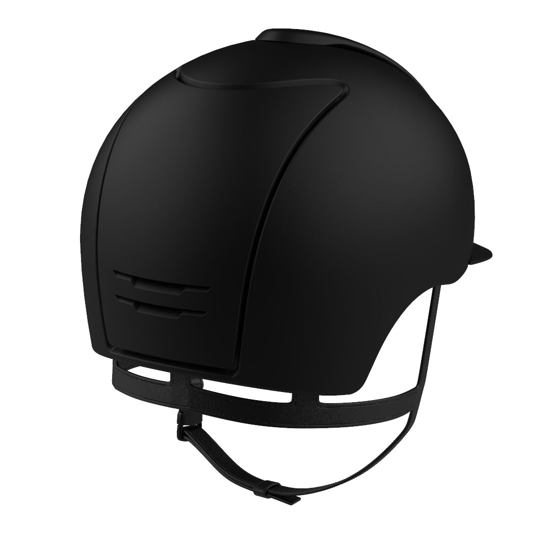 KEP Italia Cromo 2.0 Textile Helmet Black Rose Gold Frame