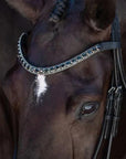 Lumiere Equestrian AUDREY Luxury Leather Double Bridle, Black
