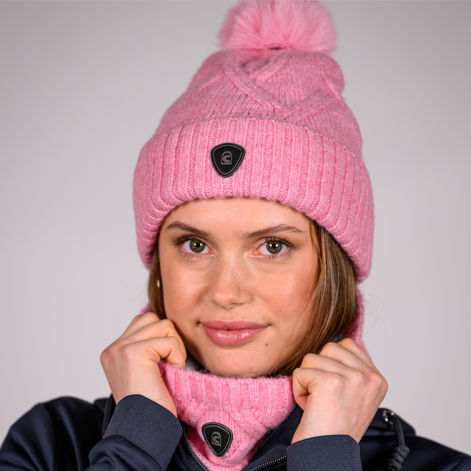 Cavallo CavalRia Beanie, Blush-Melange