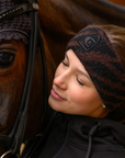 Cavallo CavalDove Ladies Headband, Black Café