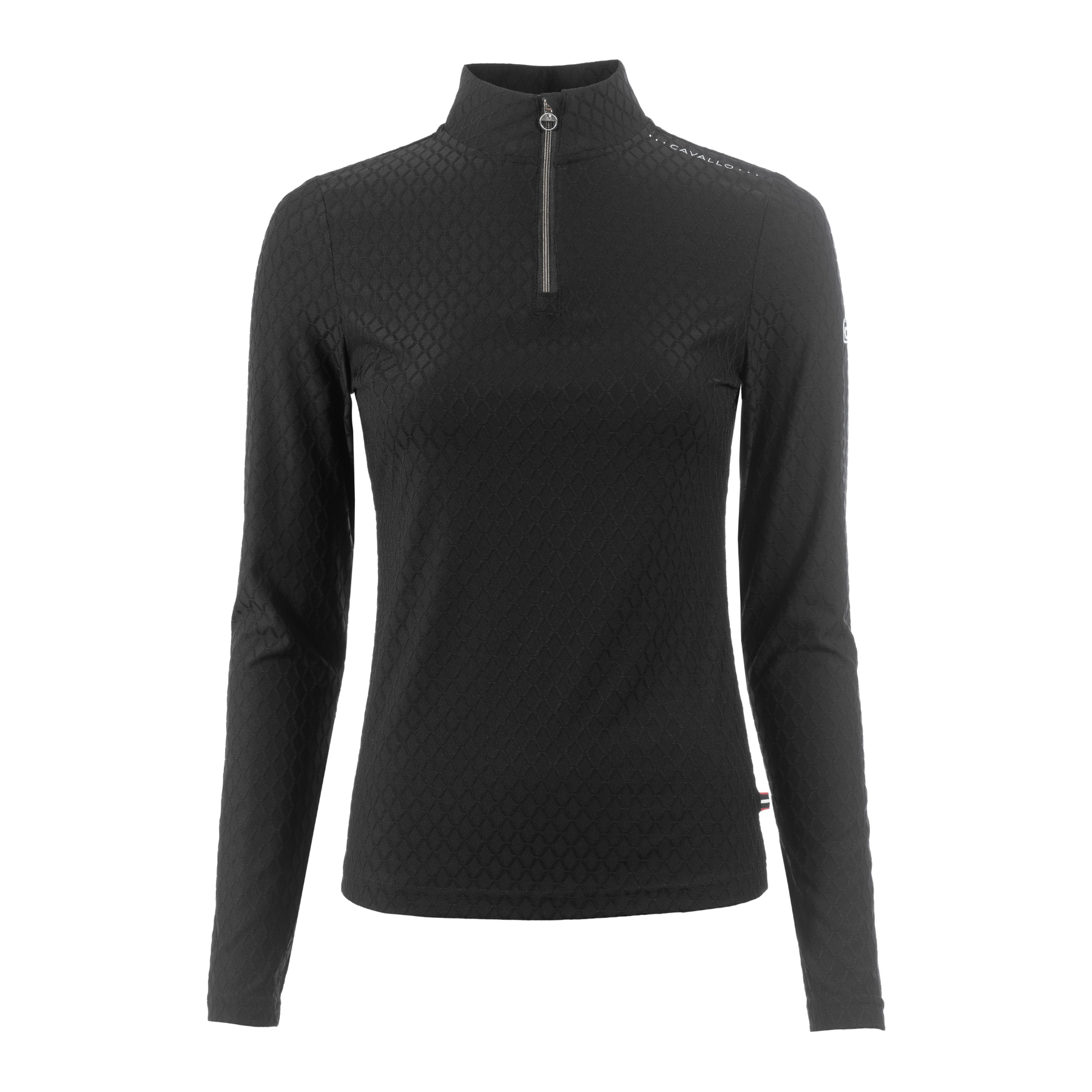 Cavallo CavalNINETTE Ladies Long Sleeve Training Shirt, Black
