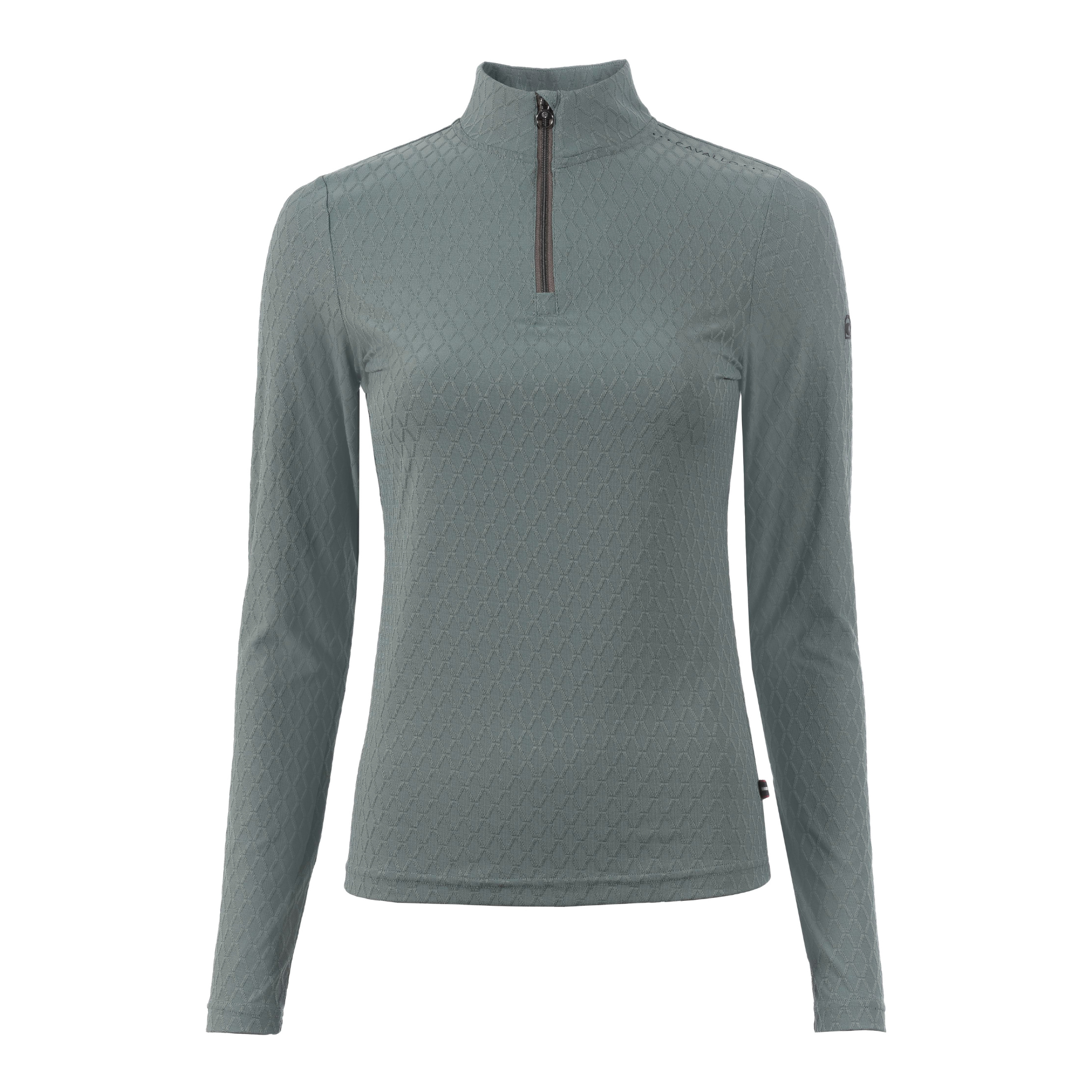 Cavallo CavalNINETTE Ladies Long Sleeve Training Shirt, Thyme