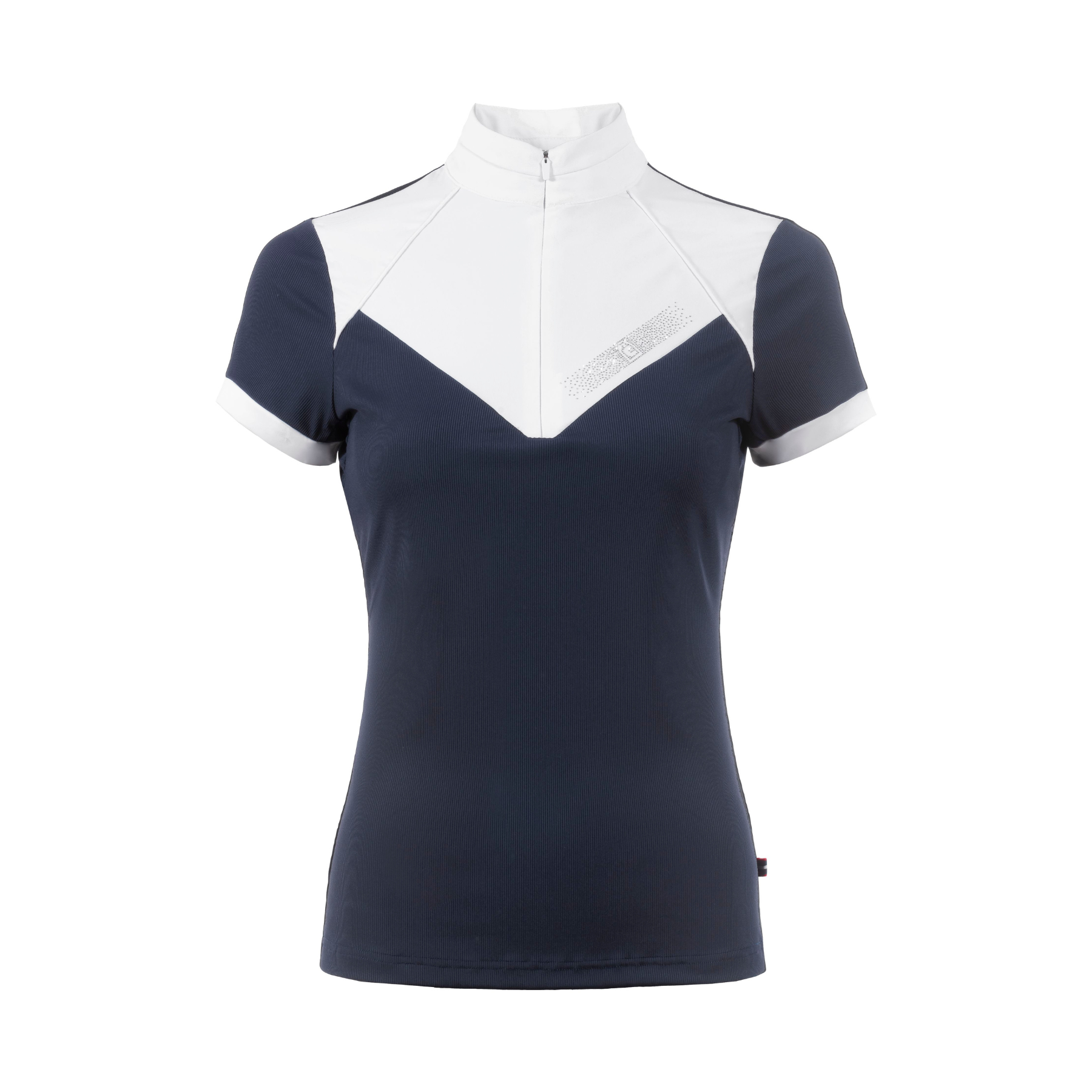 Cavallo CavalNOELA Ladies Short Sleeve Competition Shirt, Dark Blue