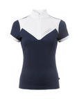 Cavallo CavalNOELA Ladies Short Sleeve Competition Shirt, Dark Blue