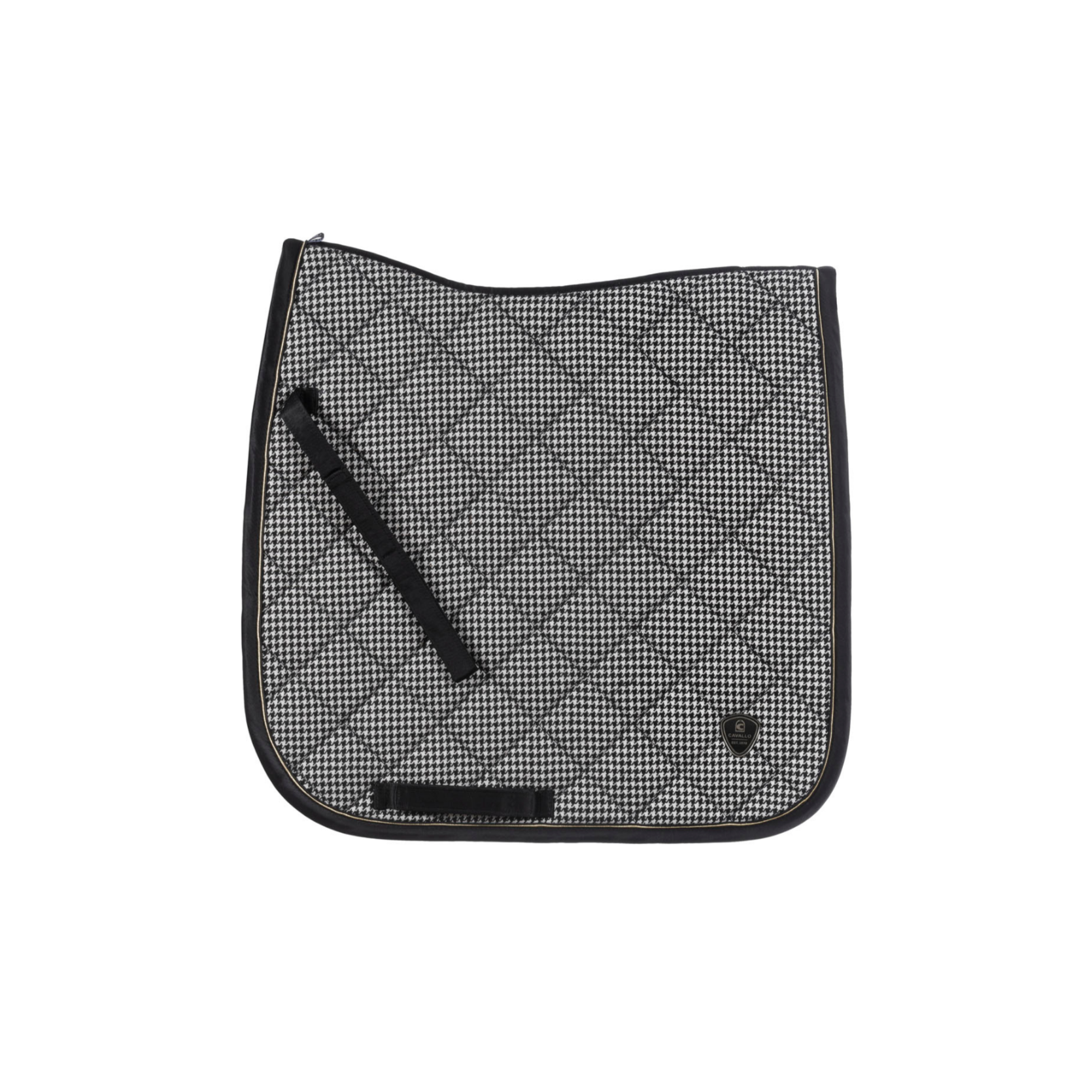 Cavallo CavalPalla Dressage Saddle Pad, Houndstooth