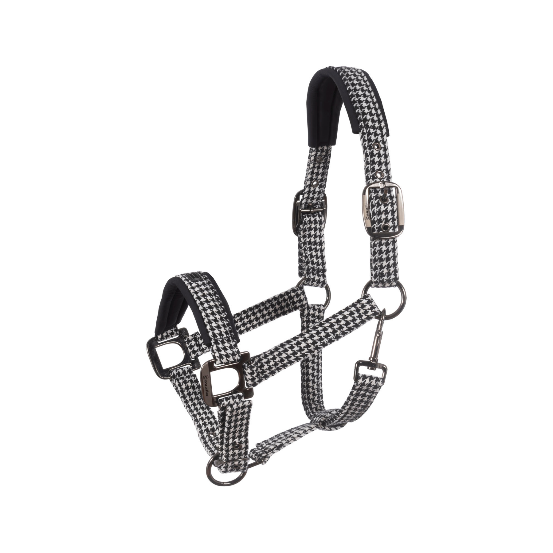 Cavallo CavalPeppy Halter, Houndstooth