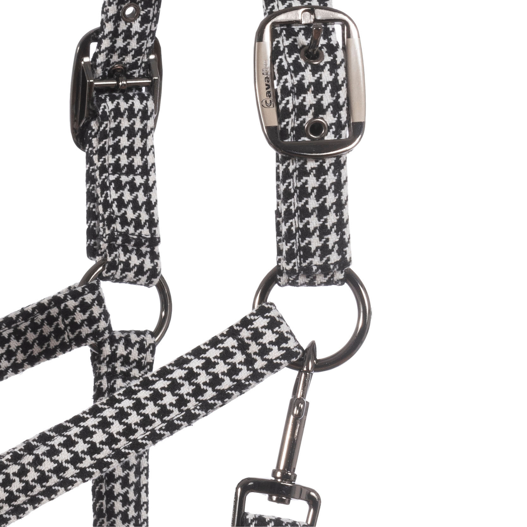Cavallo CavalPeppy Halter, Houndstooth