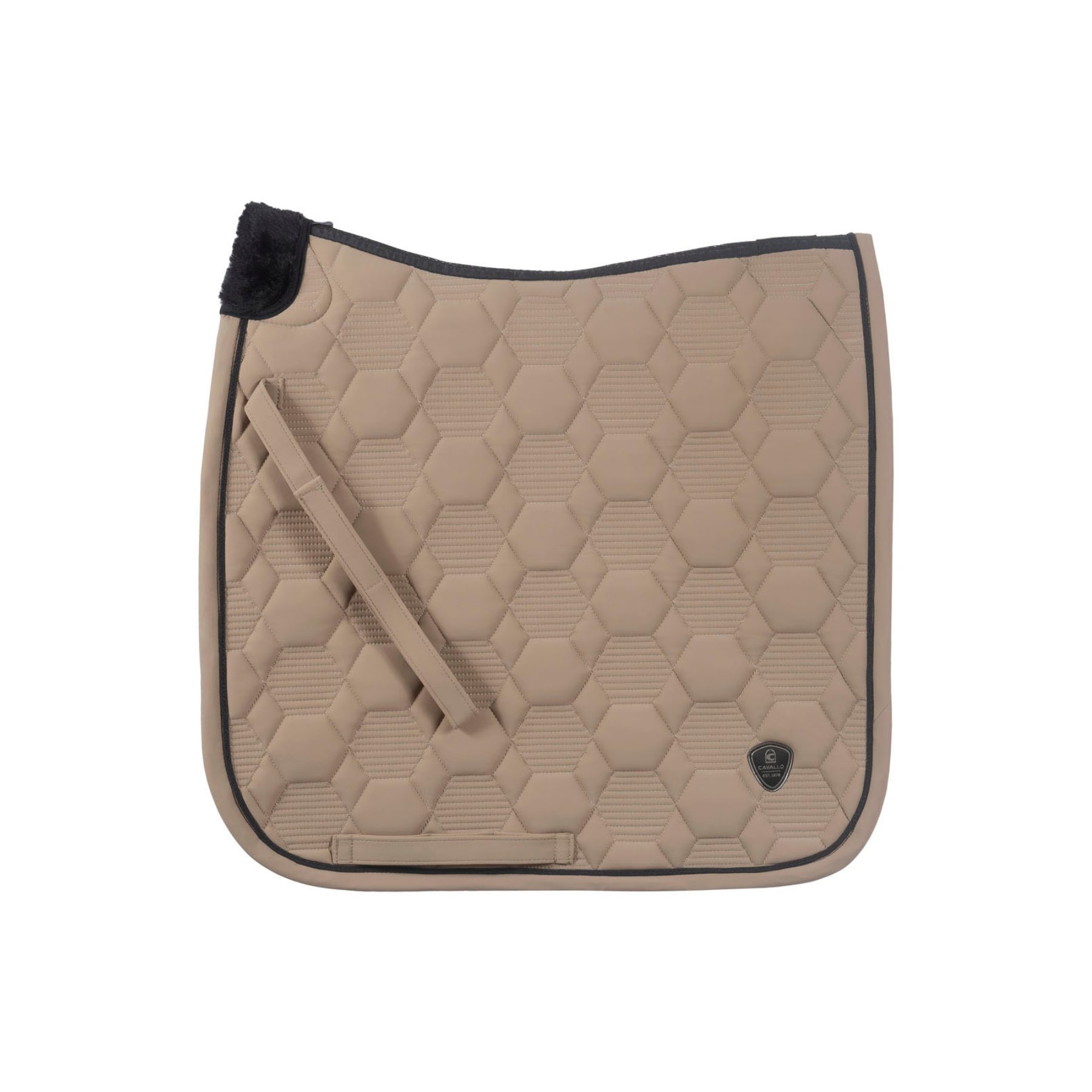 Cavallo CavalPino Dressage Saddle Pad, Biscuit