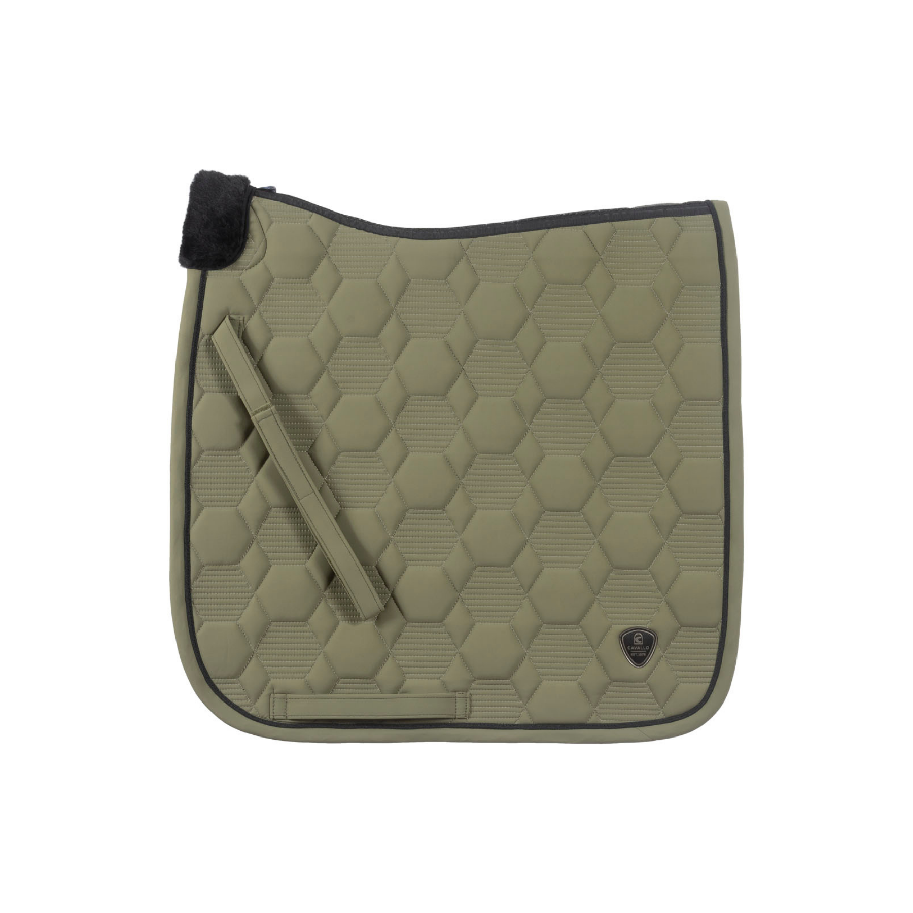 Cavallo CavalPino Dressage Saddle Pad, Tea Leaf
