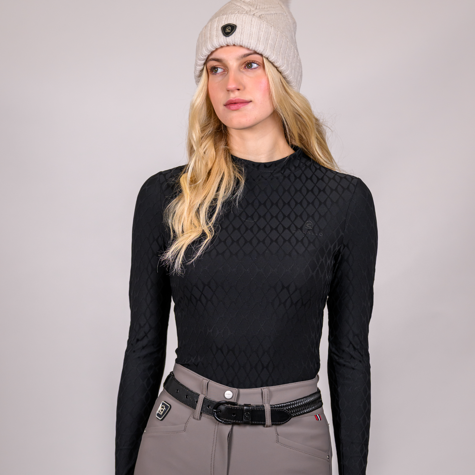 Cavallo CavalRabia Ladies Long Sleeve Base Layer, Black