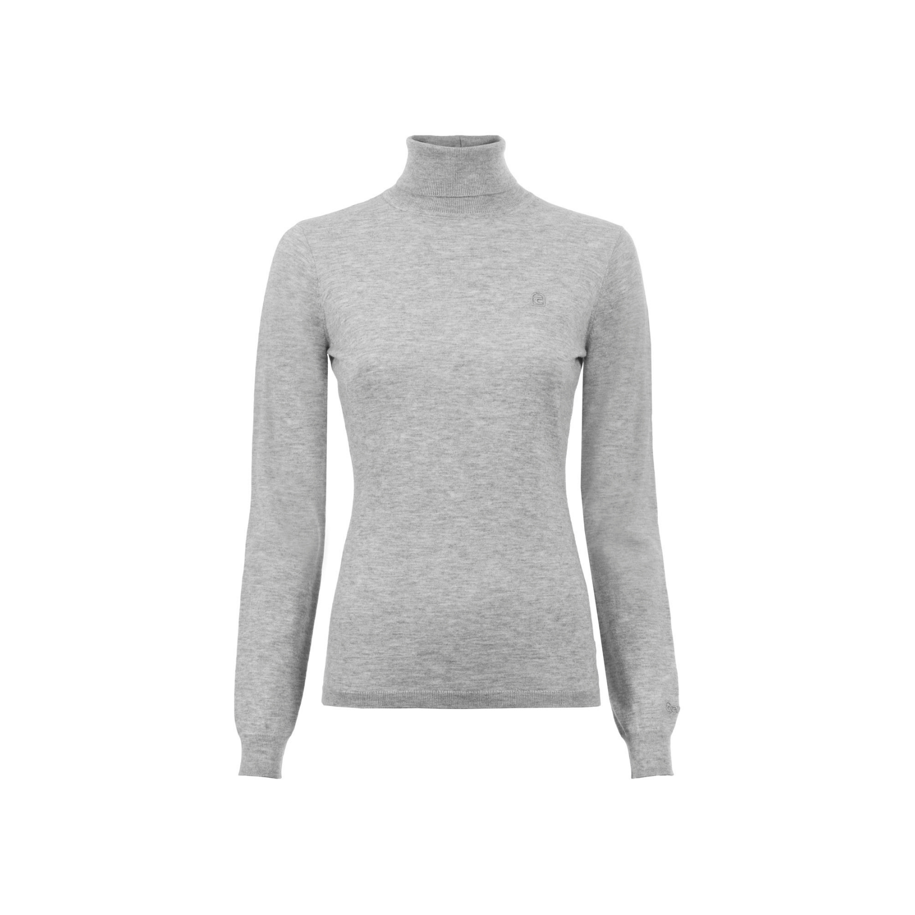Cavallo CavalRadina Ladies Long Sleeve Turtleneck, Gray