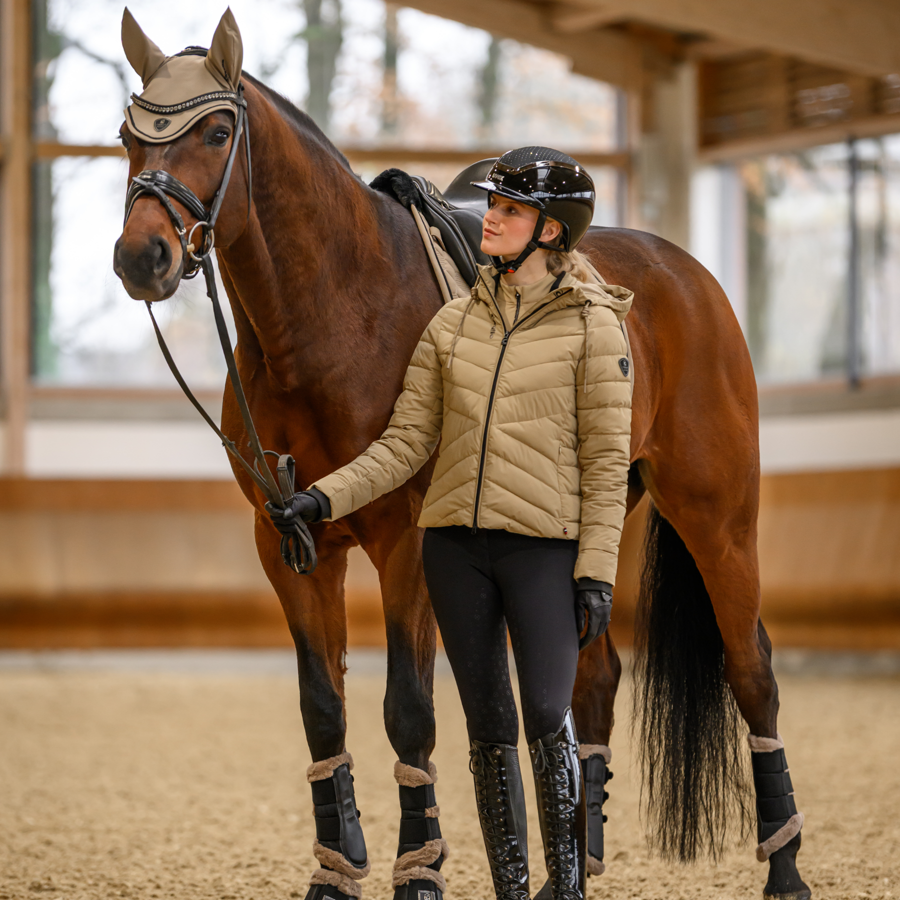 Cavallo CavalRaven Ladies Winter Coat, Hazel