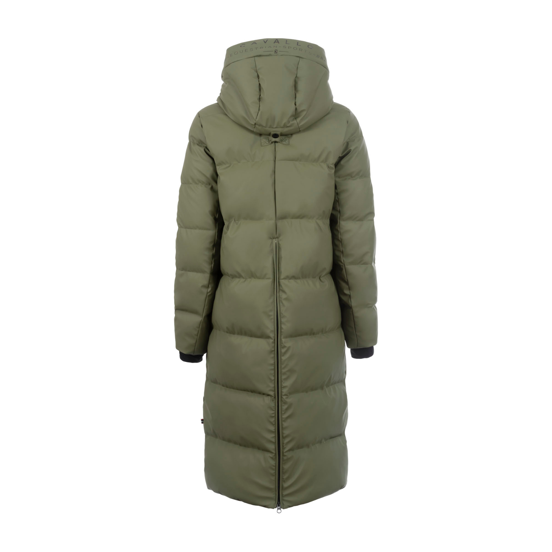 Cavallo CavalReza Ladies Long Winter Coat, Green