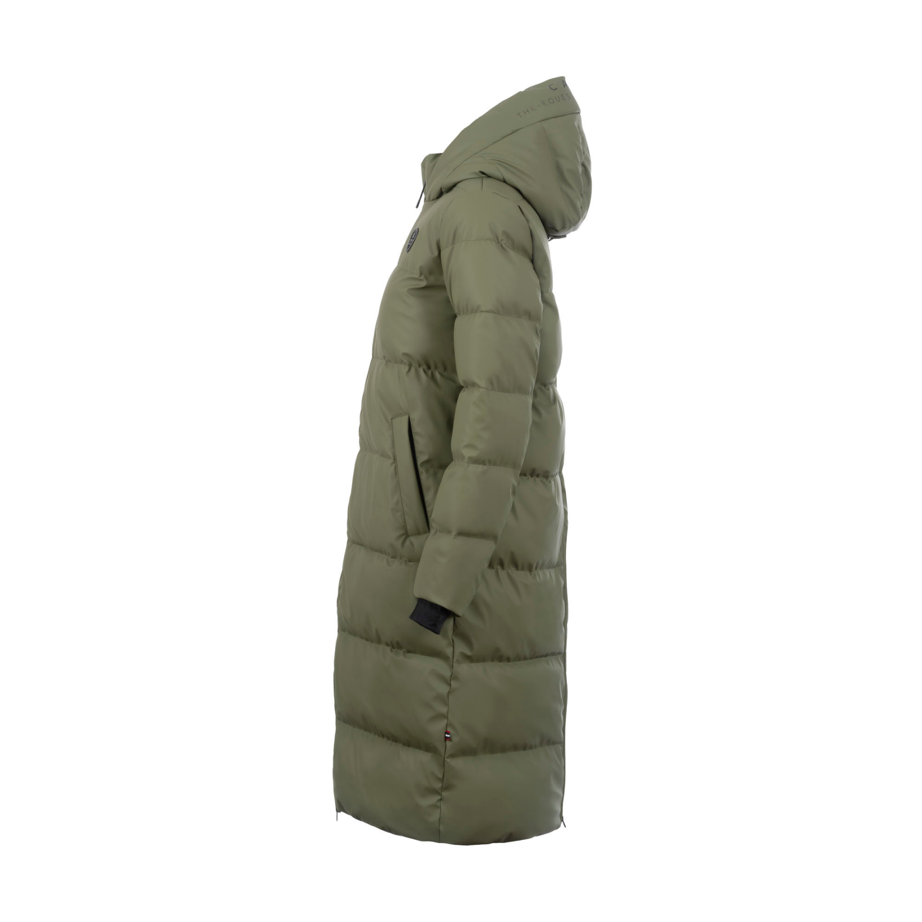 Cavallo CavalReza Ladies Long Winter Coat, Green