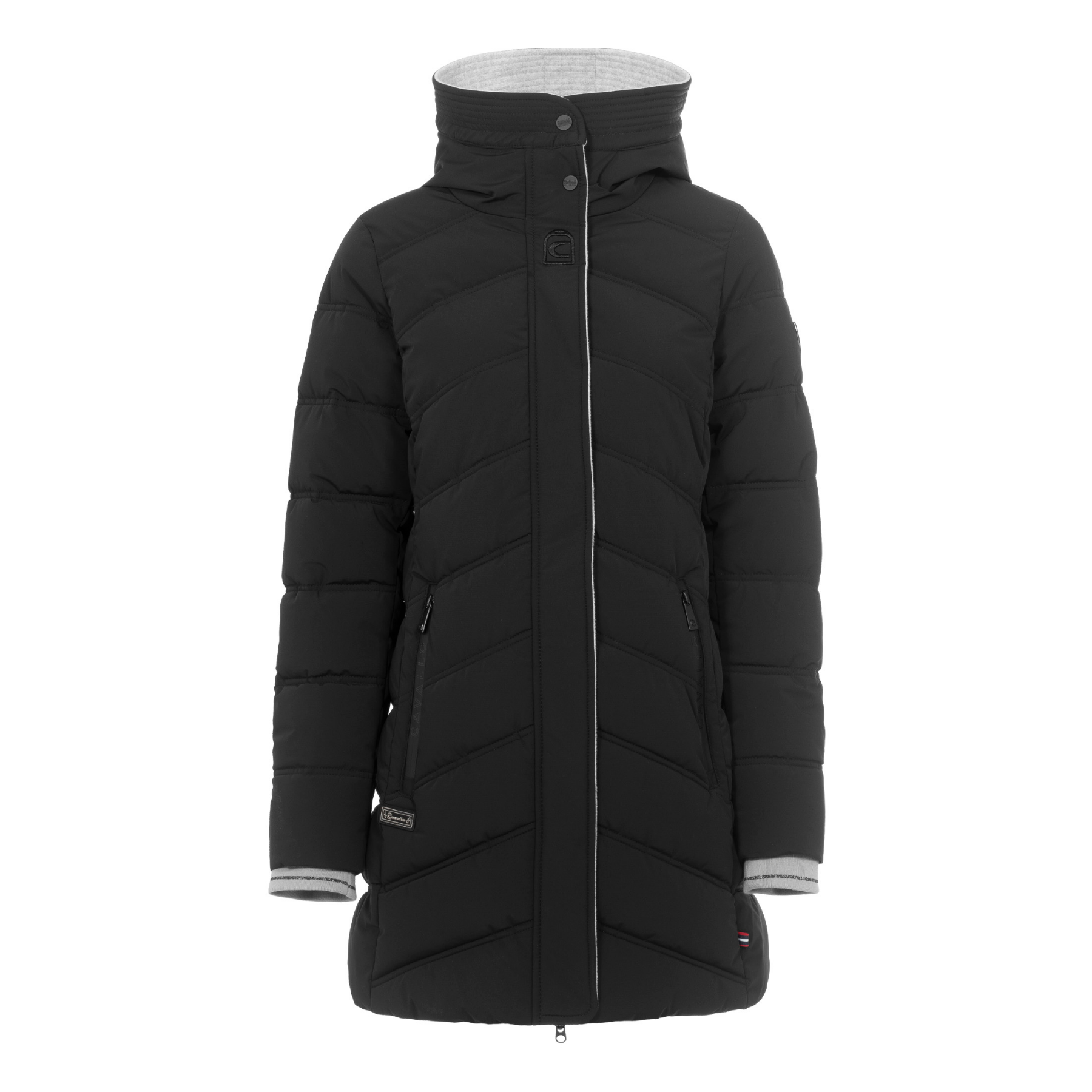 Cavallo CavalRhea Ladies Mid Length Winter Coat, Black