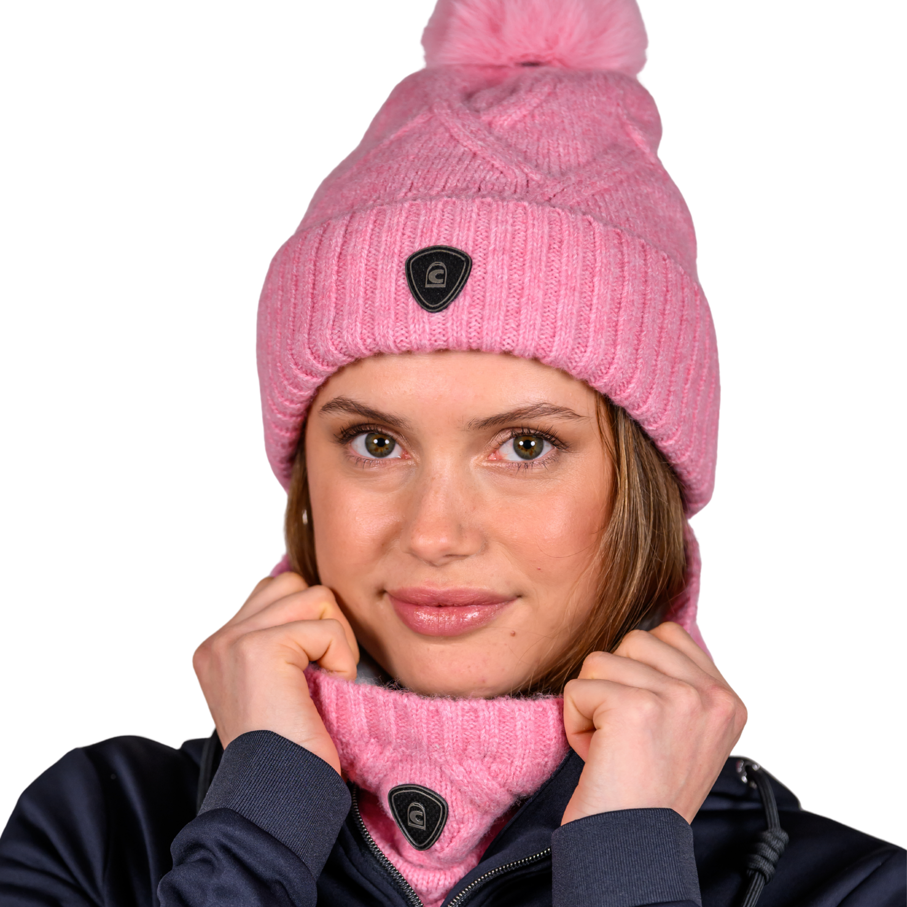 Cavallo CavalRia Beanie, Blush-Melange