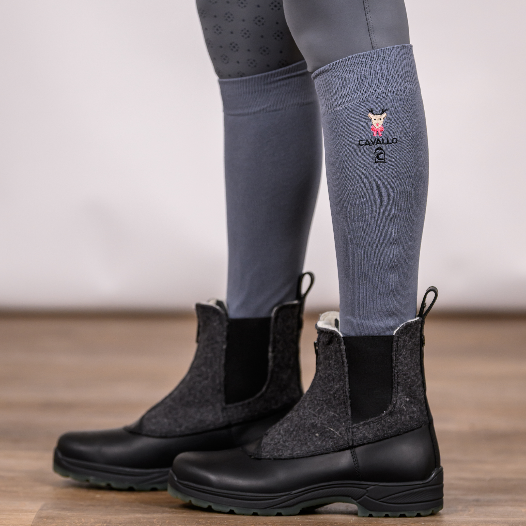 Cavallo CavalSindi Functional Socks, Steel