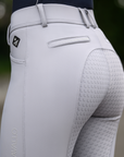 Cavallo CavalCUNA Grip Riding Leggings, Silver Gray