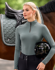Cavallo CavalNINETTE Ladies Long Sleeve Training Shirt, Thyme