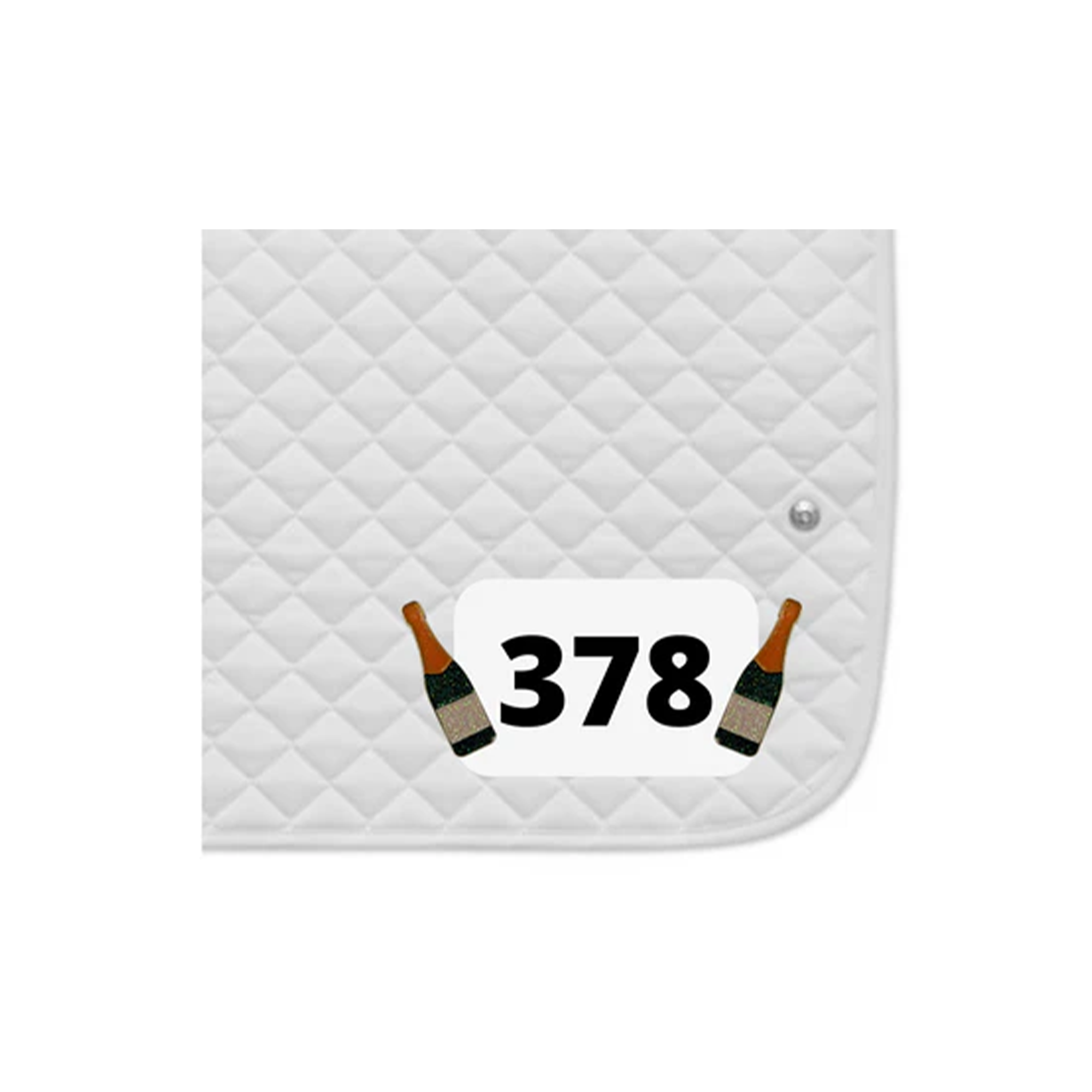 Dubois Cheval Champagne Celebration Number Pin Charms