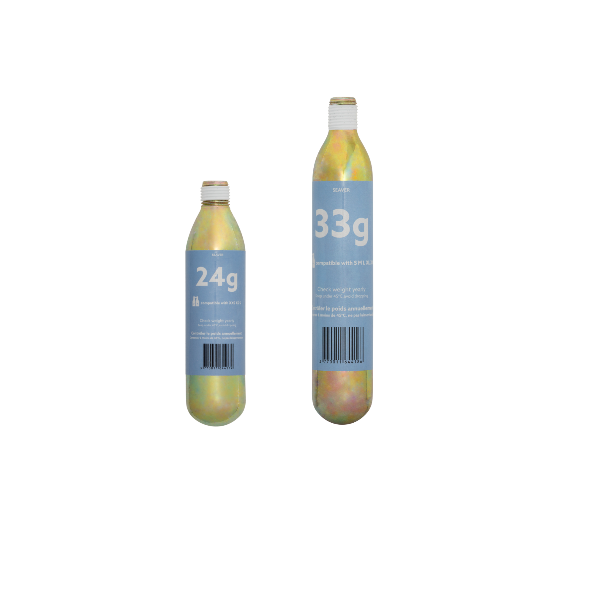 Seaver Safety Vest CO2 Cartridge Replacement