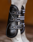 Equifit D-Teq Front Boot with ImpacTeq Liner, Black Ostrich